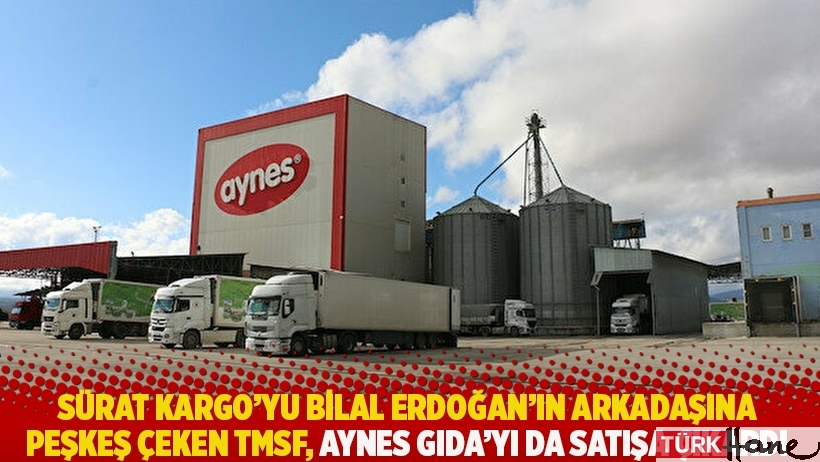 Sürat Kargo’yu Bilal Erdoğan’ın arkadaşına peşkeş çeken TMSF, Aynes Gıda’yı da satışa çıkardı