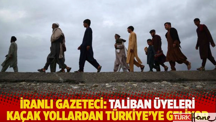 İranlı gazeteci: Taliban üyeleri kaçak yollardan Türkiye'ye geliyor