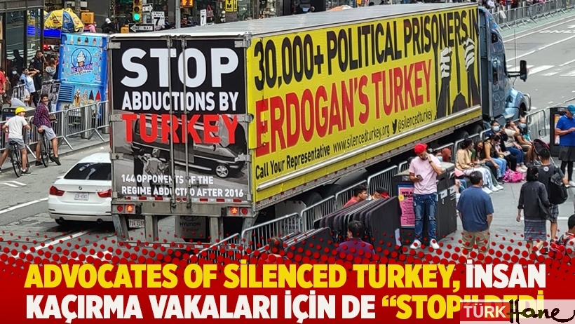 Advocates of Silenced Turkey, insan kaçırma vakaları için de 
