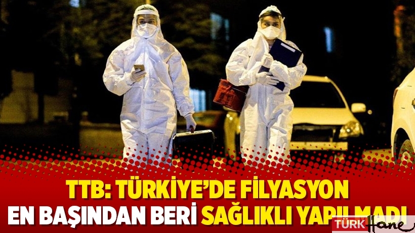 TTB: Türkiye’de filyasyon en başından beri sağlıklı yapılmadı