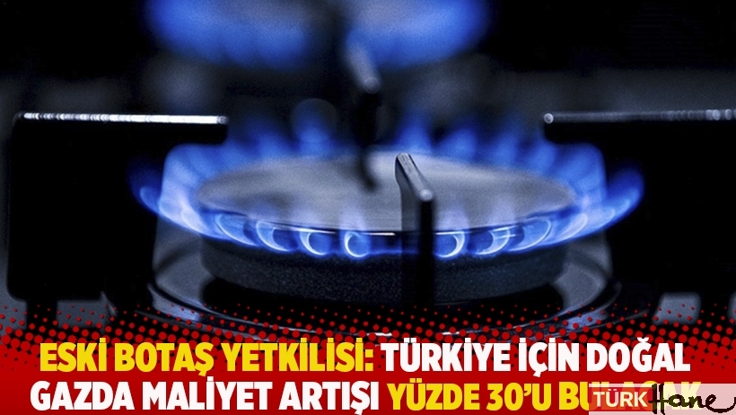 Eski Botaş yetkilisi: Türkiye için doğal gazda maliyet artışı yüzde 30’u bulacak
