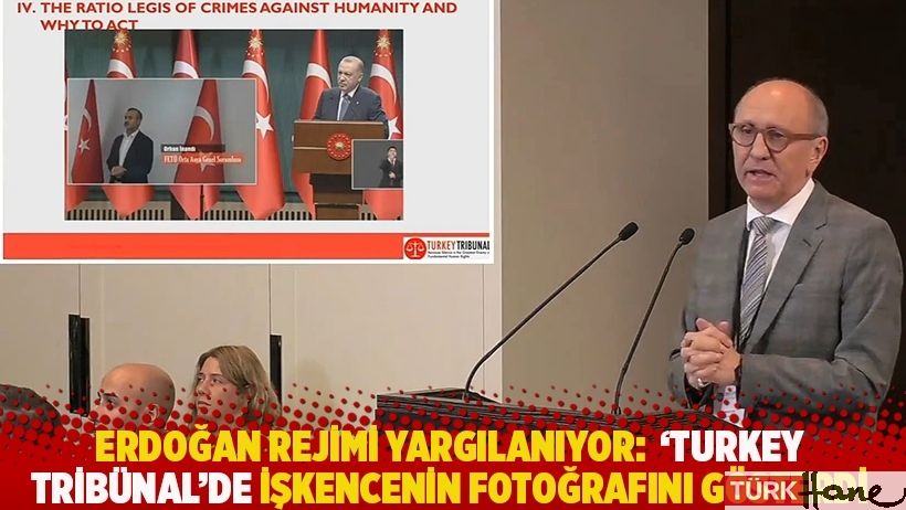 Erdoğan rejimi yargılanıyor: Prof. Lanotte, 'Turkey Tribünal'de işkencenin fotoğrafını gösterdi
