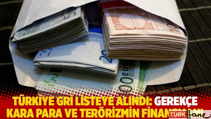 Türkiye gri listede: Gerekçe, kara para ve terörizmin finansmanı