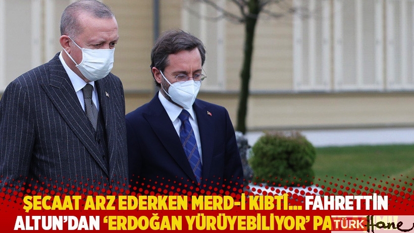 Şecaat arz ederken merd-i kıbtî... Fahrettin Altun'dan 'Erdoğan yürüyebiliyor' paylaşımı!
