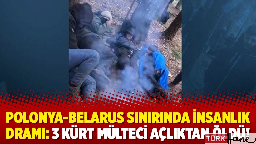 Polonya-Belarus sınırında insanlık dramı: 3 Kürt mülteci açlıktan öldü!