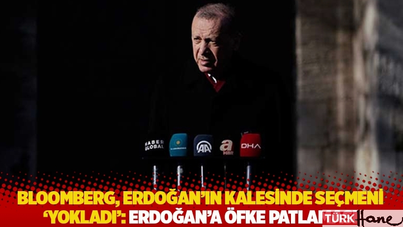 Bloomberg, Erdoğan'ın kalesinde seçmeni 'yokladı': Erdoğan'a öfke patlaması 
