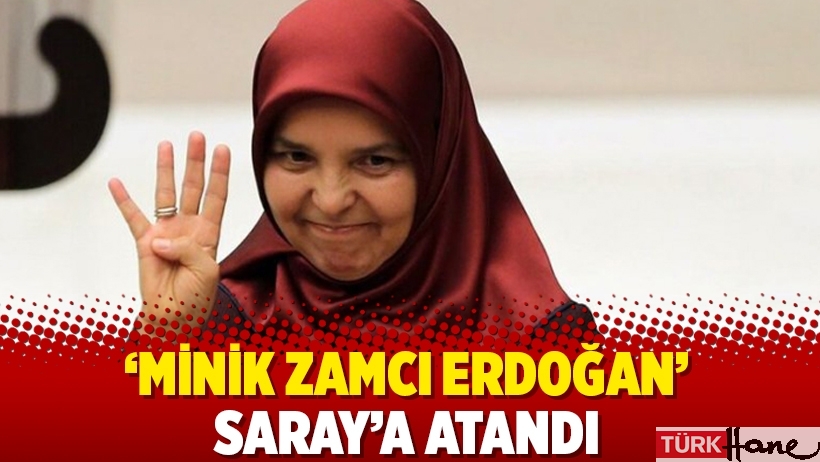 'Minik zamcı Erdoğan' Saray'a atandı
