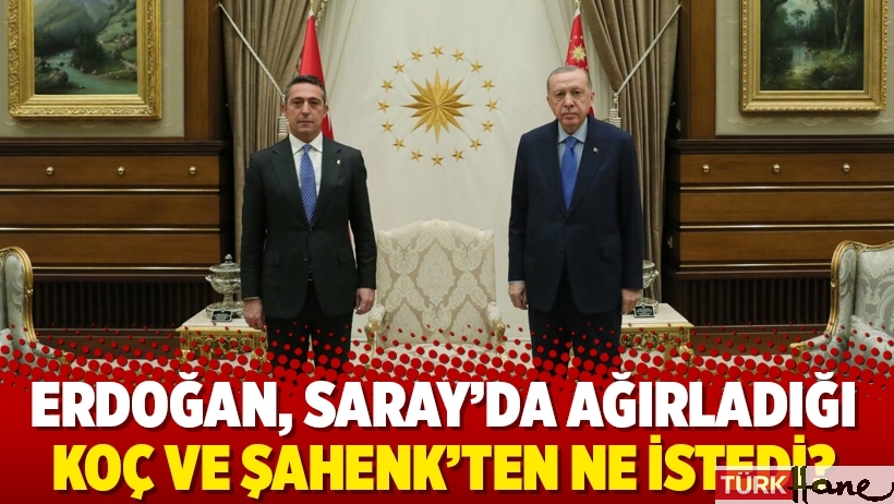 Erdoğan, Saray’da ağırladığı Koç ve Şahenk’ten ne istedi?