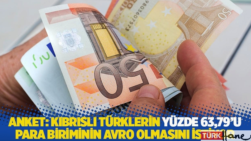 Anket: Kıbrıslı Türklerin yüzde 63,79'u para biriminin avro olmasını istiyor