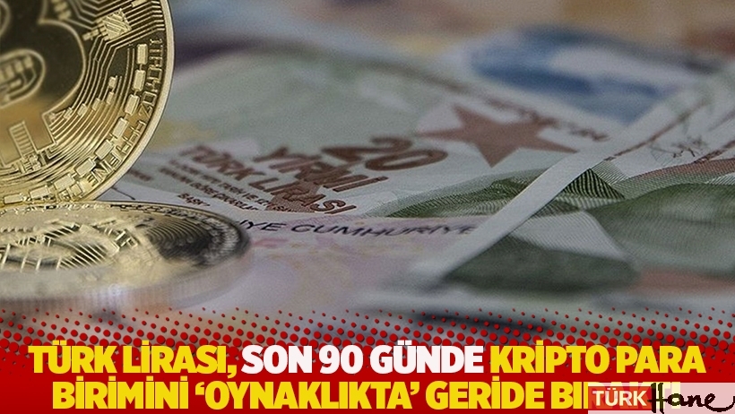 Türk Lirası, son 90 günde kripto para birimini ‘oynaklıkta’ geride bıraktı
