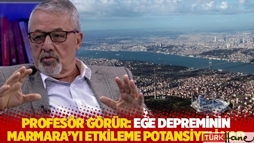 Naci Görür: Ege depreminin Marmara'yı etkileme potansiyeli var