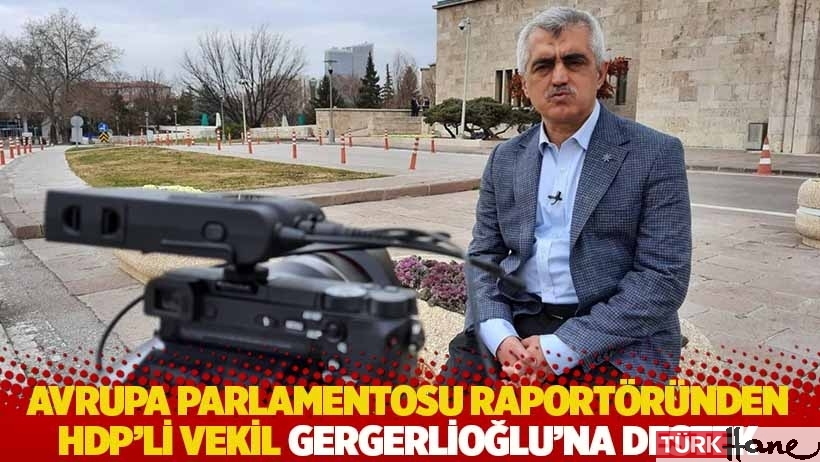 Avrupa Parlamentosu raportöründen HDP'li Gergerlioğlu’na destek