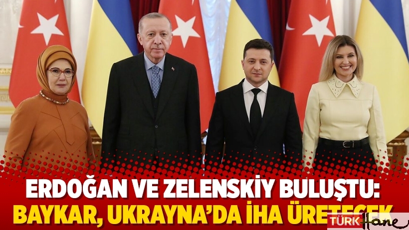 Erdoğan ve Zelenskiy buluştu: Baykar, Ukrayna’da İHA üretecek
