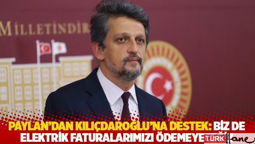 HDP’li Paylan’dan Kılıçdaroğlu’na destek: Biz de elektrik faturalarımızı ödemeyeceğiz