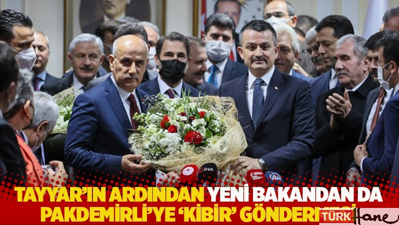 AKP'li Tayyar'ın ardından yeni Bakan Kirişci'den de Pakdemirli'ye 'kibir' göndermesi