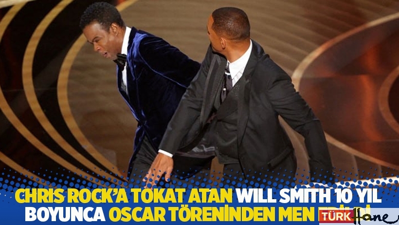 Chris Rock’a tokat atan Will Smith 10 yıl boyunca Oscar töreninden men edildi