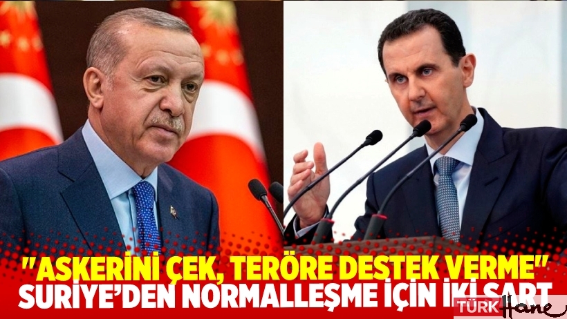 Suriye'den Türkiye açıklaması: 