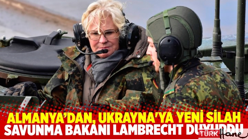 Savunma Bakanı Lambrecht duyurdu: Almanya, Ukrayna'ya yeni silah ve teçhizat sevkiyatı yapacak