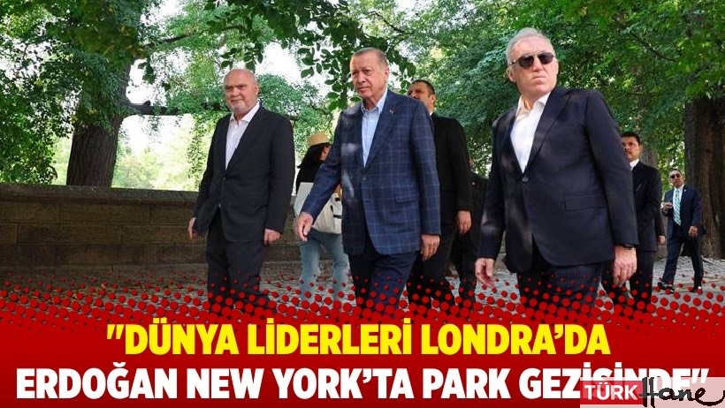 Murat Yetkin: Dünya liderleri Londra’da Erdoğan New York’ta park gezisinde