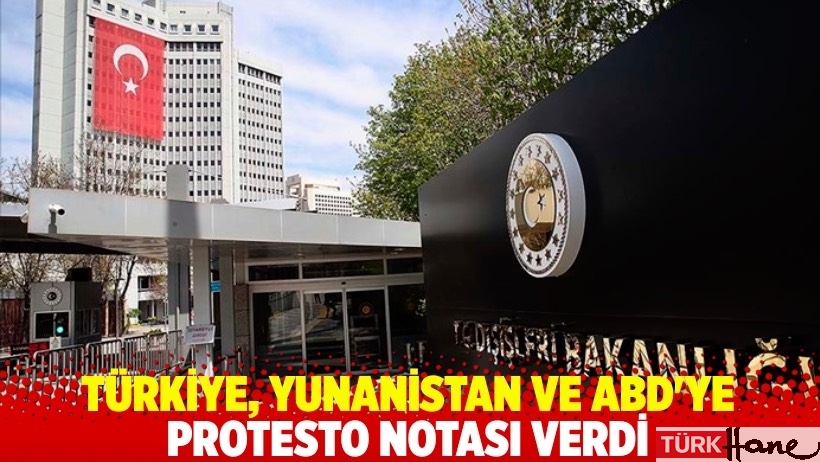 Yunanistan Büyükelçisi, Dışişleri'ne çağrıldı: Yunanistan ve ABD'ye protesto notası verildi