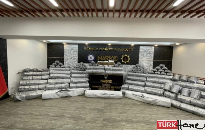 Meksika’dan İstanbul’a gelen gemide 1,5 ton uyuşturucu ele geçirildi