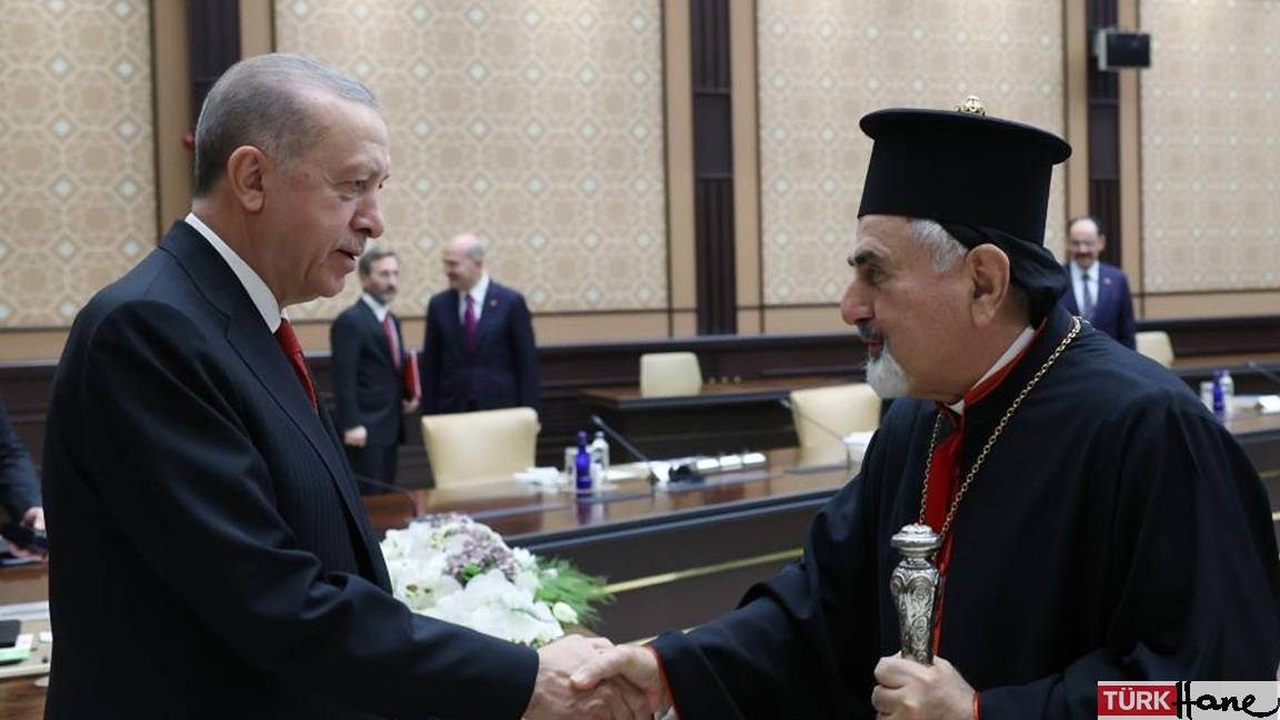 Erdoğan, Dünya Süryani Katolik Patriği ve heyetini kabul etti