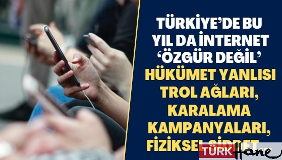 Türkiye’de bu yıl da internet ‘özgür değil’: Hükümet yanlısı trol ağları, karalama kampanyaları, fiziksel şid
