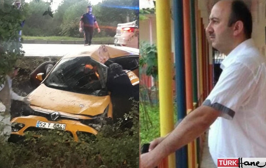 KHK’lı öğretmen İdris Gündoğdu Taksi şoförlüğü yaparken geçirdiği trafik kazasında vefat etti