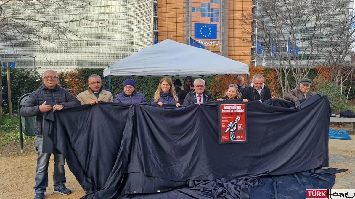 Avrupa Türk Gazeteciler Birliği Brüksel’den seslendi: ‘Gazetecilik suç değildir’