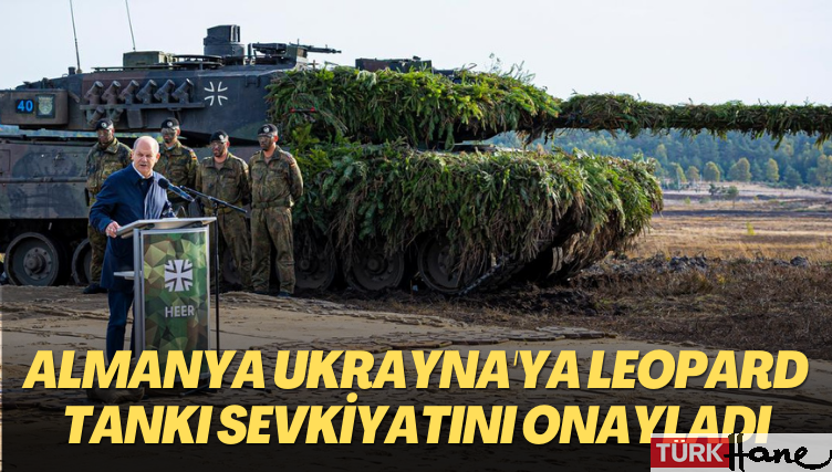 “Almanya Ukrayna’ya Leopard tankı sevkiyatını onayladı”