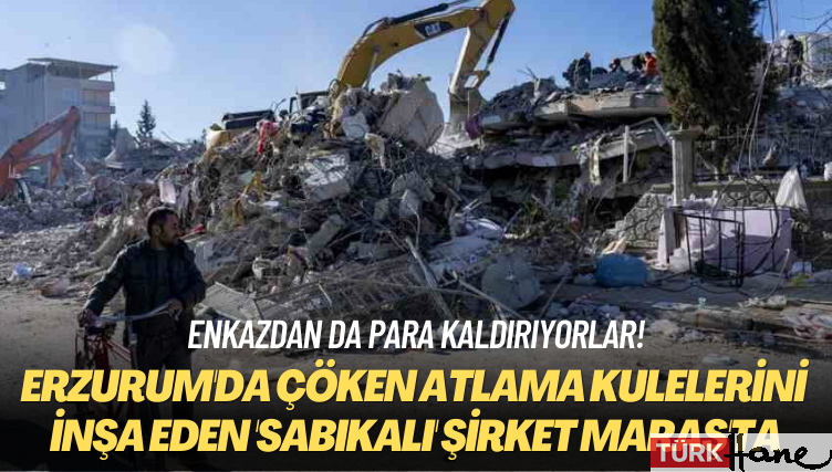 Enkazdan da para kaldırıyorlar! Erzurum’da çöken atlama kulelerini inşa eden ‘sabıkalı’ şirket Maraş&