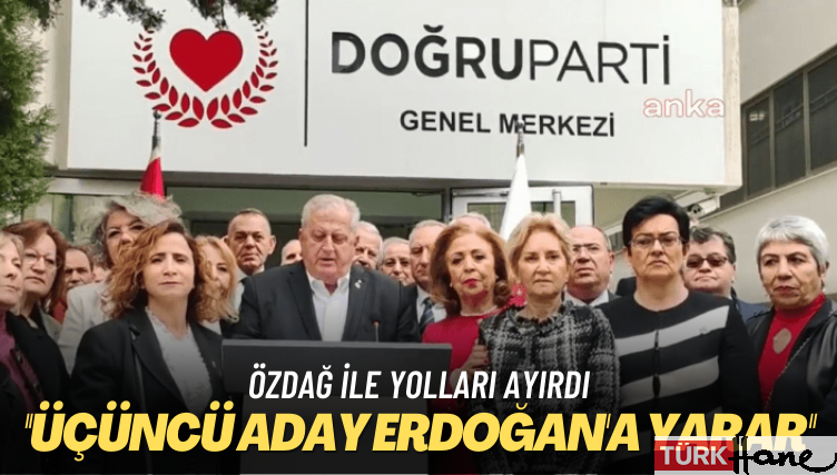 Özdağ ile yolları ayırdı: Üçüncü adayın Erdoğan’a yarayacağını düşünen Doğru Parti ‘yokuz’ dedi