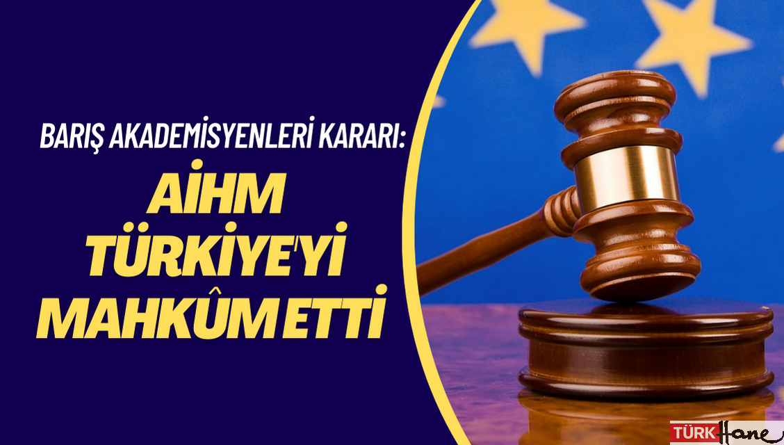 AİHM’den Barış Akademisyenleri hakkında ilk karar: Türkiye mahkûm edildi