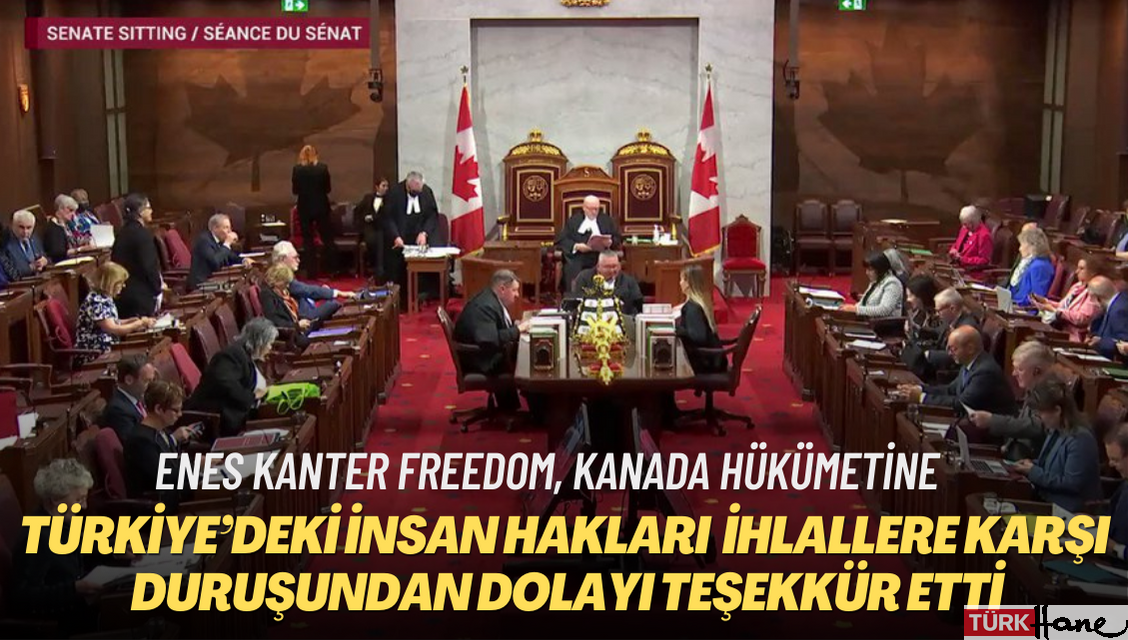 Enes Kanter Freedom, Türkiye’deki insan hakları ihlallerine karşı duruşundan dolayı Kanada hükümetine teşekkür etti.