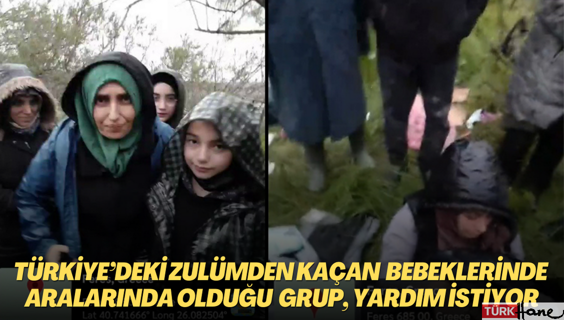 Türkiye’deki zulümden kaçan bebeklerinde aralarında olduğu grup, acil yardım bekliyor