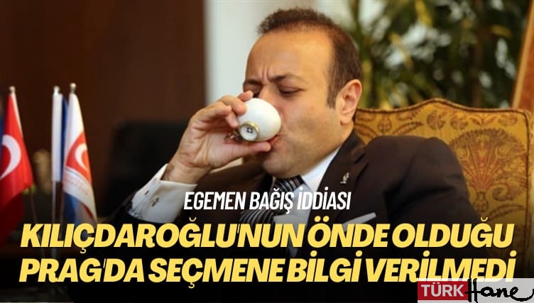 Egemen Bağış iddiası: Kılıçdaroğlu’nun önde olduğu Prag’da seçmene bilgi verilmedi
