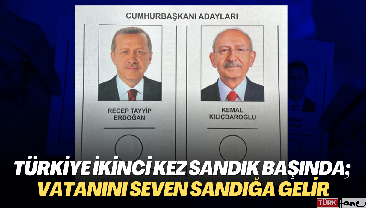 Türkiye ikinci kez sandık başında; İlk oylar kullanıldı