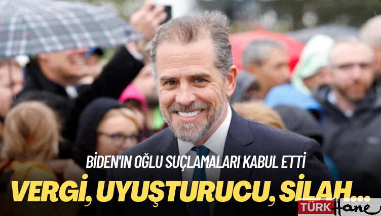 Biden’ın oğlu suçlamaları kabul etti: Vergi, uyuşturucu, silah…