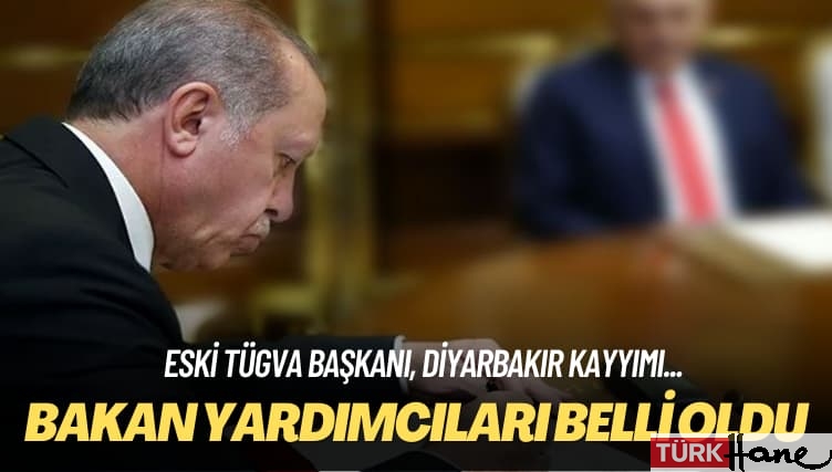 Eski TÜGVA başkanı, Diyarbakır kayyımı… Bakan yardımcıları belli oldu