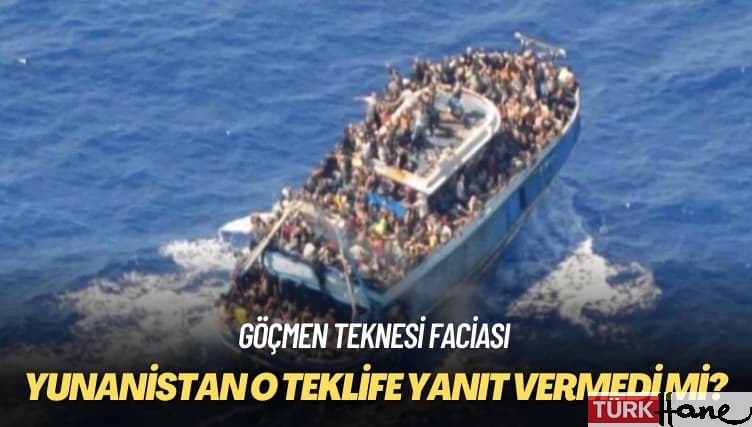 Göçmen teknesi faciası: Yunanistan o teklife yanıt vermedi mi?
