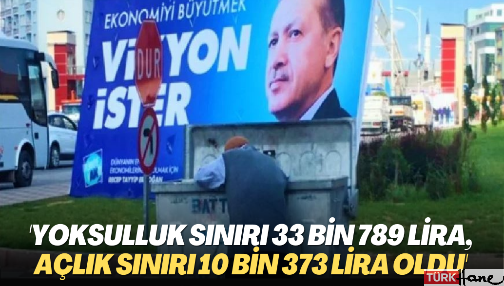 Türk-İş açıkladı: Yoksulluk sınırı 33 bin 789 lira, açlık sınırı 10 bin 373 lira