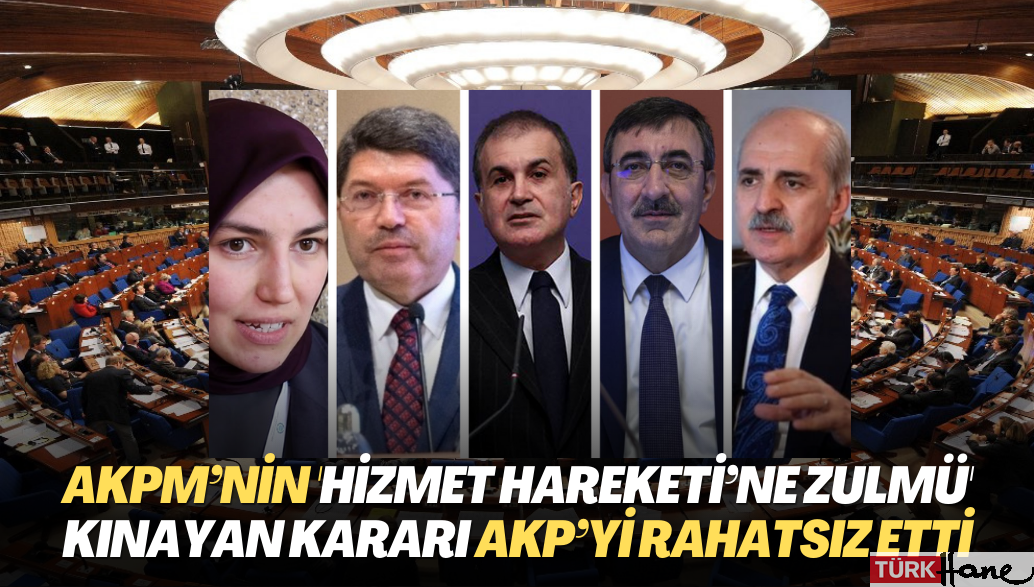 AKPM’nin Hizmet Hareketi’ne yapılan zulmü kınayan kararı AKP’yi rahatsız etti