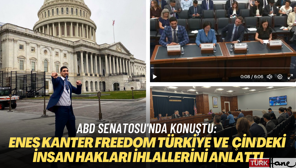 ABD senatosu’nda konuştu: Enes Kanter Freedom Türkiye ve Çin’deki insan hakları ihlallerini anlattı