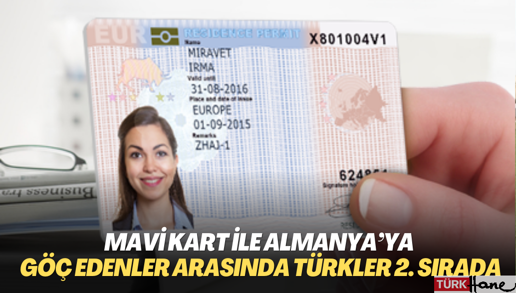 Mavi Kart ile Almanya’ya göç edenler arasında Türkler ikinci sırada