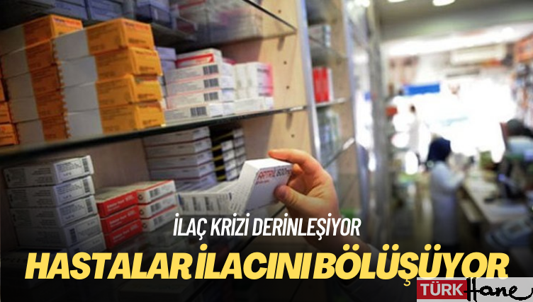 Hastalar ilacını bölüşüyor