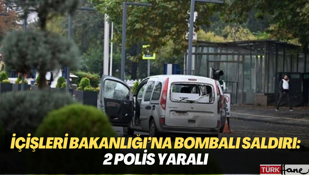 İçişleri bakanlığına bombalı saldırı:  2 polis yaralı