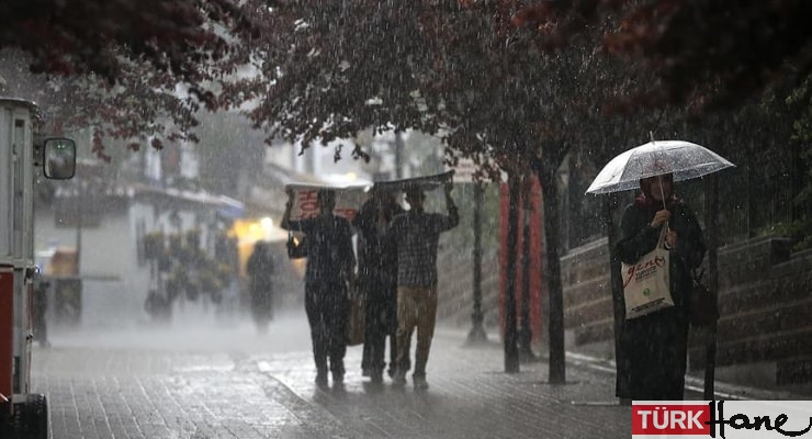 Meteorolojiden yedi il için sağanak yağış uyarısı