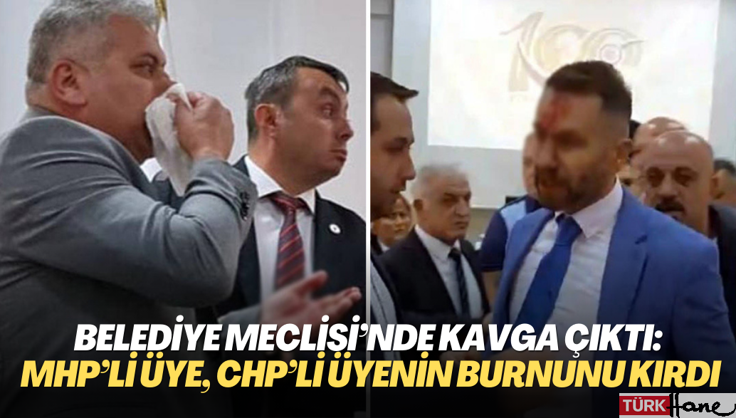 Ereğli Belediye Meclisi’nde kavga çıktı: MHP’li meclis üyesi, CHP’li üyenin burnunu kırdı