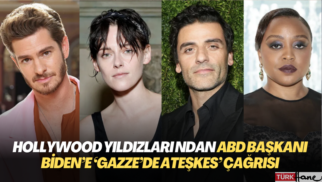 Hollywood yıldızları ve Nobel sahiplerinden ABD Başkanı Biden’e ‘Gazze’de ateşkes’ çağrısı