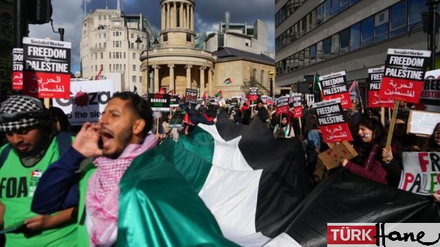 Gazze’ye destek yürüyüşündeki ‘cihad’ sloganını konuşacaklar